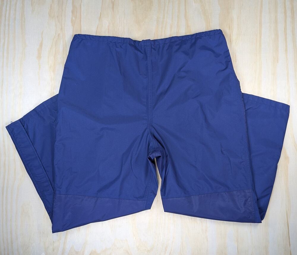Cabela's Men's 3XL Tall Gore-Tex Rain Pants Blue Vintage Nylon Waterproof